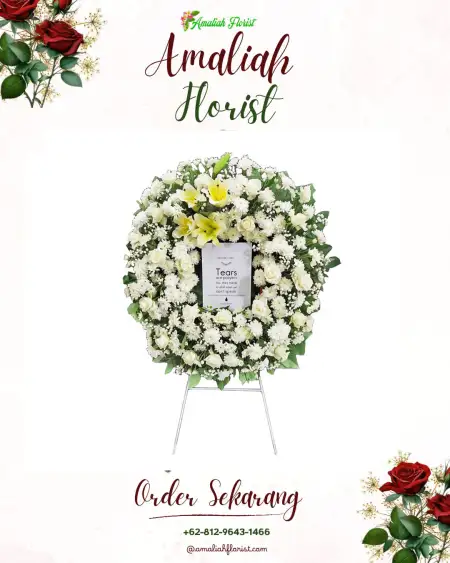 Krans Bunga Duka Kebon Jeruk
